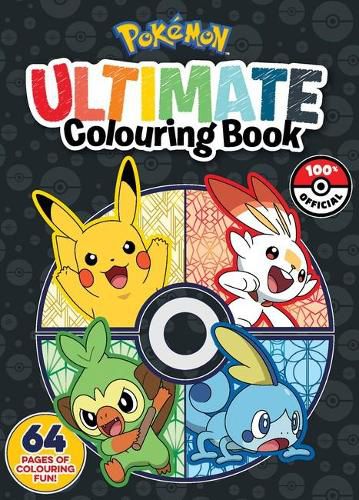 Cover image for Pokemon: Ultimate Colouring Book