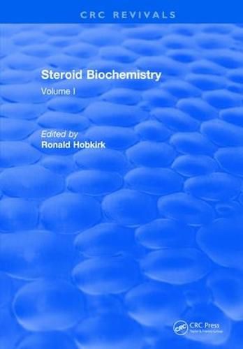 Cover image for Steroid Biochemistry: Volume I