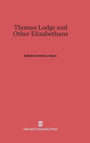 Thomas Lodge and Other Elizabethans