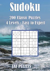 Cover image for Sudoku: 200 Classic Puzzles - 4 Levels - Easy to Expert