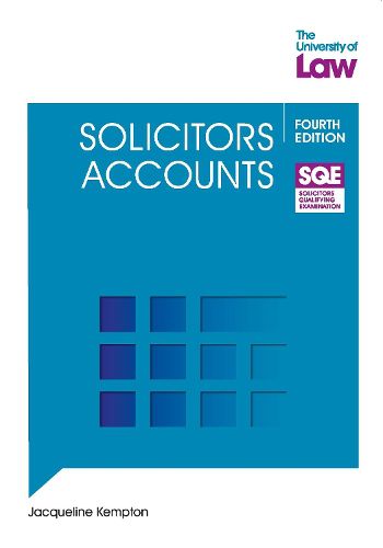 Cover image for SQE - Solicitors Accounts 4e