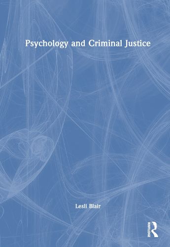 Cover image for Psychology and Criminal Justice