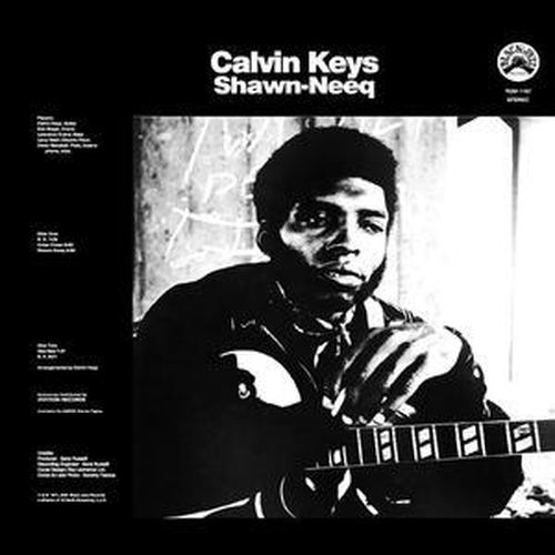 Cover image for SHAWN-NEEQ - Calvin Keys ** LIMITED BLUE WITH BLACK SWIRL VINYL