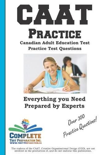 Cover image for CAAT Practice: Canadian Adult Education Test Practice Test Questions