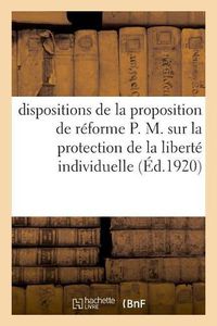 Cover image for Observations Sur Certaines Dispositions de la Proposition de Reforme P. M.