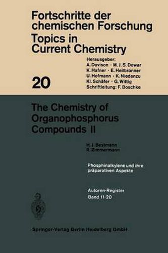 Cover image for The Chemistry of Organophosphorus Compounds II