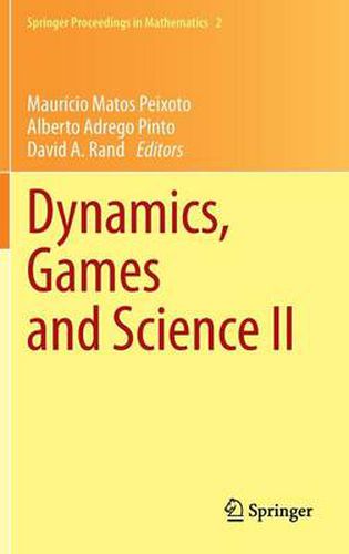 Cover image for Dynamics, Games and Science II: DYNA 2008, in Honor of Mauricio Peixoto and David Rand, University of Minho, Braga, Portugal, September 8-12, 2008