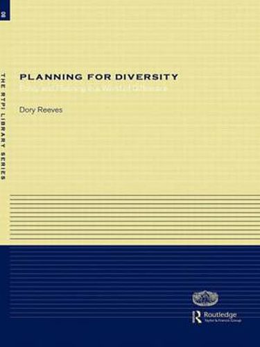 Cover image for Planning for Diversity: Policy and Planning in a World of Difference