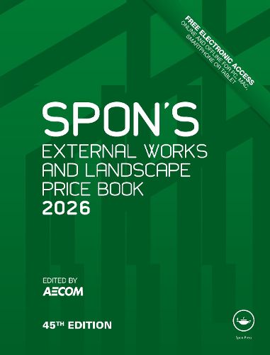 Cover image for Spon's External Works and Landscape Price Book 2026