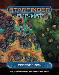 Cover image for Starfinder Flip-Mat: Forest Moon