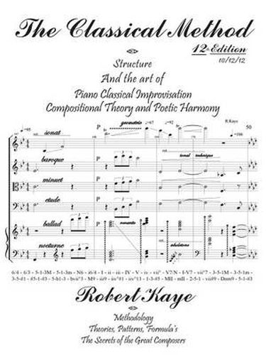 Cover image for The Classical Method: Classical Improvisation & Compositional Theory and Harmony