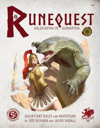 Cover image for Runequest: Roleplaying in Glorantha Quick Start