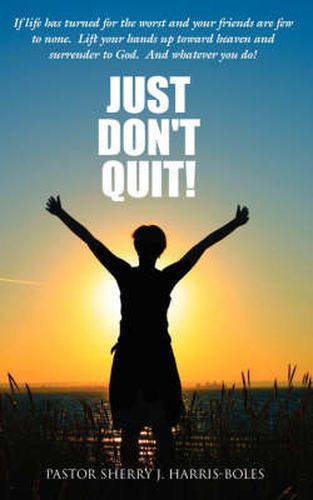 Cover image for Just Don't Quit!