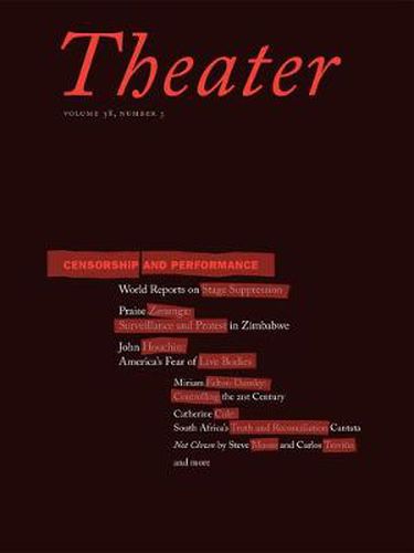 Cover image for Contemporary Censorship and Performance