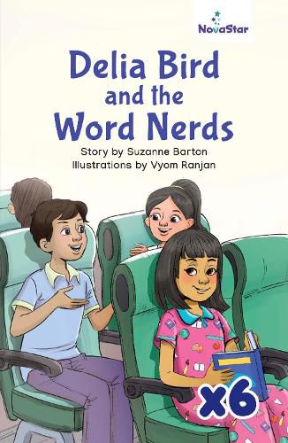 Cover image for Delia Bird and the Word Nerds X 6