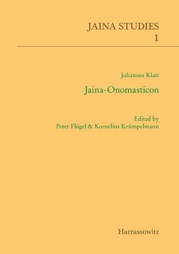 Cover image for Jaina-Onomasticon