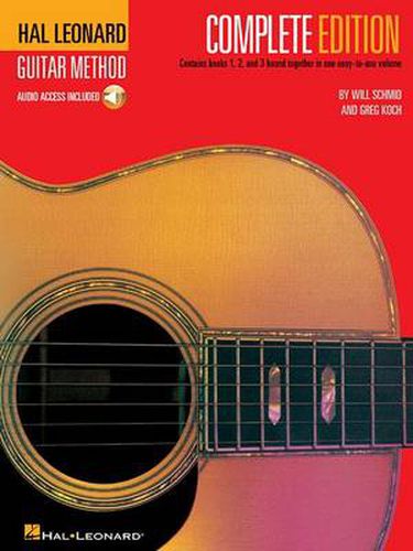 Cover image for Hal Leonard Guitar Method Complete Edition + Audio