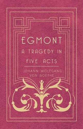 Cover image for Egmont - A Tragedy