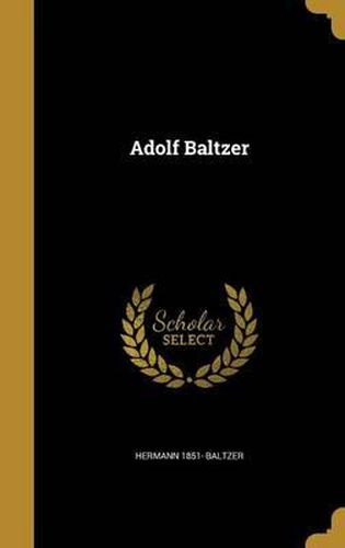 Adolf Baltzer