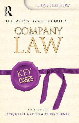 Cover image for Key Cases Company Law