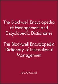 Cover image for The Blackwell Encyclopedic Dictionary of International Management