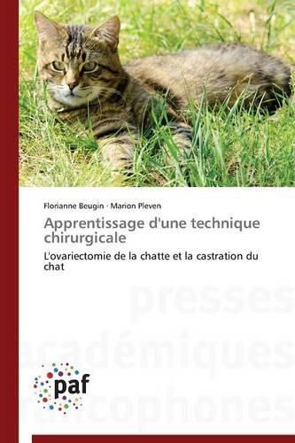 Cover image for Apprentissage d'Une Technique Chirurgicale