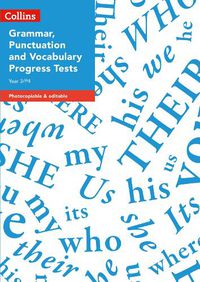 Cover image for Year 3/P4 Grammar, Punctuation and Vocabulary Progress Tests