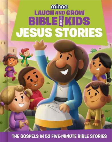 Cover image for The Laugh-and-Grow Bible for Kids: Jesus Stories