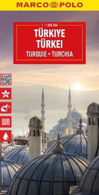 Cover image for Turkey / Tuerkiye Marco Polo Map