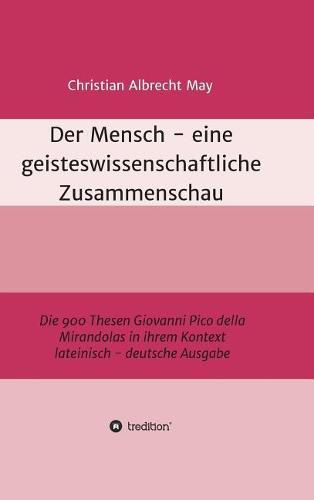 Cover image for Der Mensch - eine geisteswissenschaftliche Zusammenschau