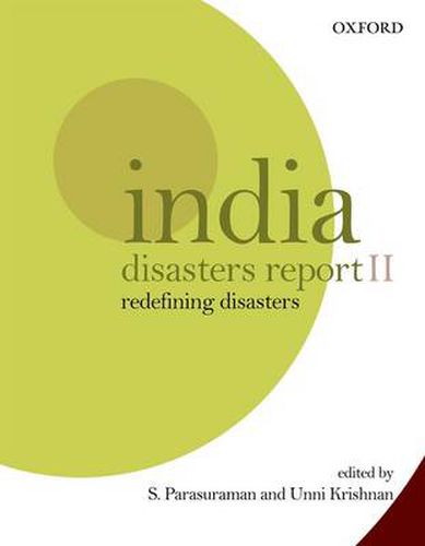 Cover image for India Disasters Report II: Redefining Disasters