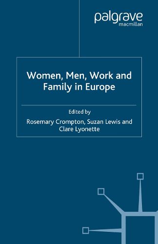 Cover image for Women, Men, Work and Family in Europe