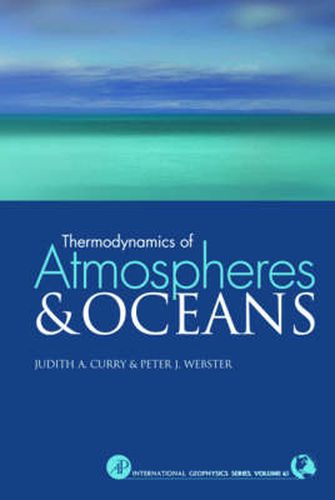 Cover image for Thermodynamics of Atmospheres and Oceans