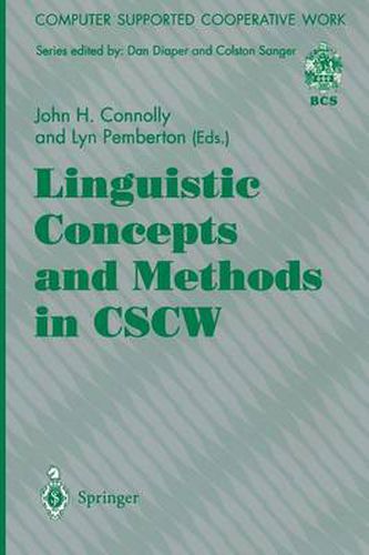 Cover image for Linguistic Concepts and Methods in CSCW