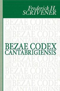 Cover image for Bezae Codex Cantabrigiensis