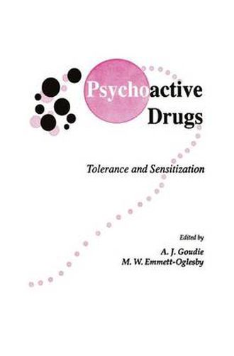 Cover image for Psychoactive Drugs: Tolerance and Sensitization