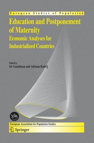 Cover image for Education and Postponement of Maternity: Economic Analyses for Industrialized Countries