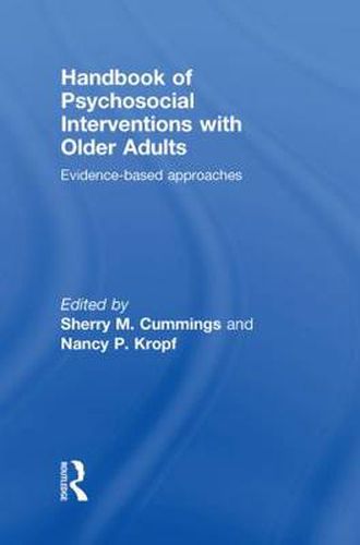 Cover image for Handbook of Psychosocial Interventions with Older Adults: Evidence-based approaches