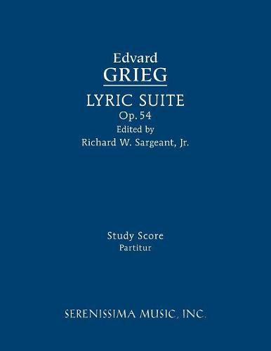 Cover image for Lyric Suite, Op.54: Study score