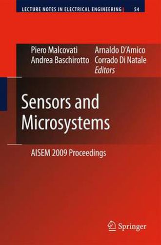 Cover image for Sensors and Microsystems: AISEM 2009 Proceedings