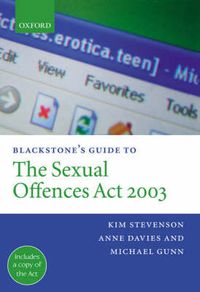 Cover image for Blackstone's Guide to the Sexual Offences Act