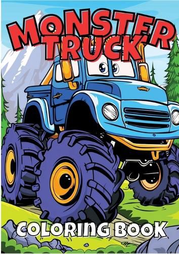 Cover image for Mega Monster Trucks Coloring Adventure