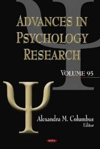 Cover image for Advances in Psychology Research: Volume 95