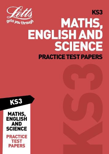 Cover image for KS3 Maths, English and Science Practice Test Papers