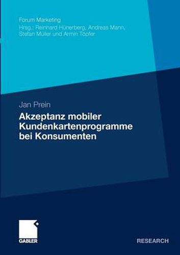 Cover image for Akzeptanz Mobiler Kundenkartenprogramme Bei Konsumenten