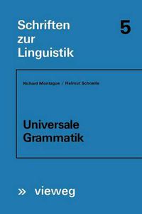 Cover image for Universale Grammatik