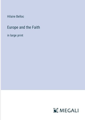 Cover image for Europe and the Faith