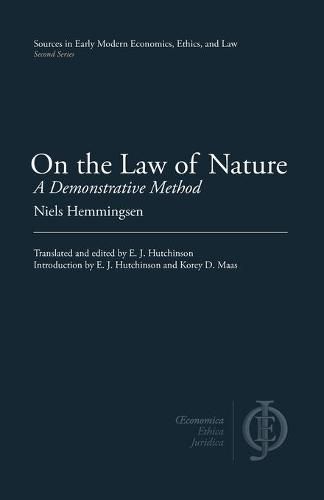 Cover image for On the Law of Nature: A Demonstrative Method