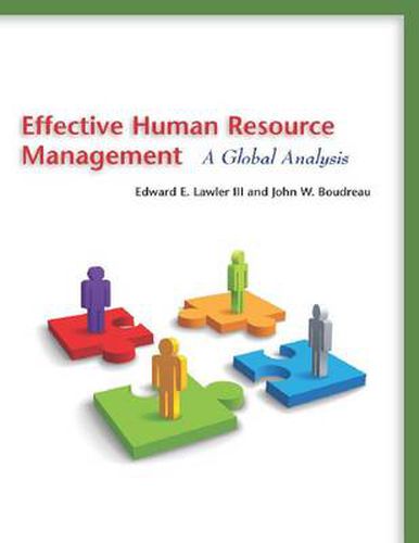 Cover image for Effective Human Resource Management: A Global Analysis