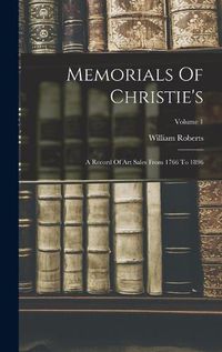 Cover image for Memorials Of Christie's